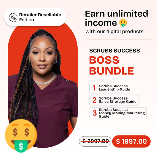 Scrubs Success Boss Bundle Retailer Resellable Edition