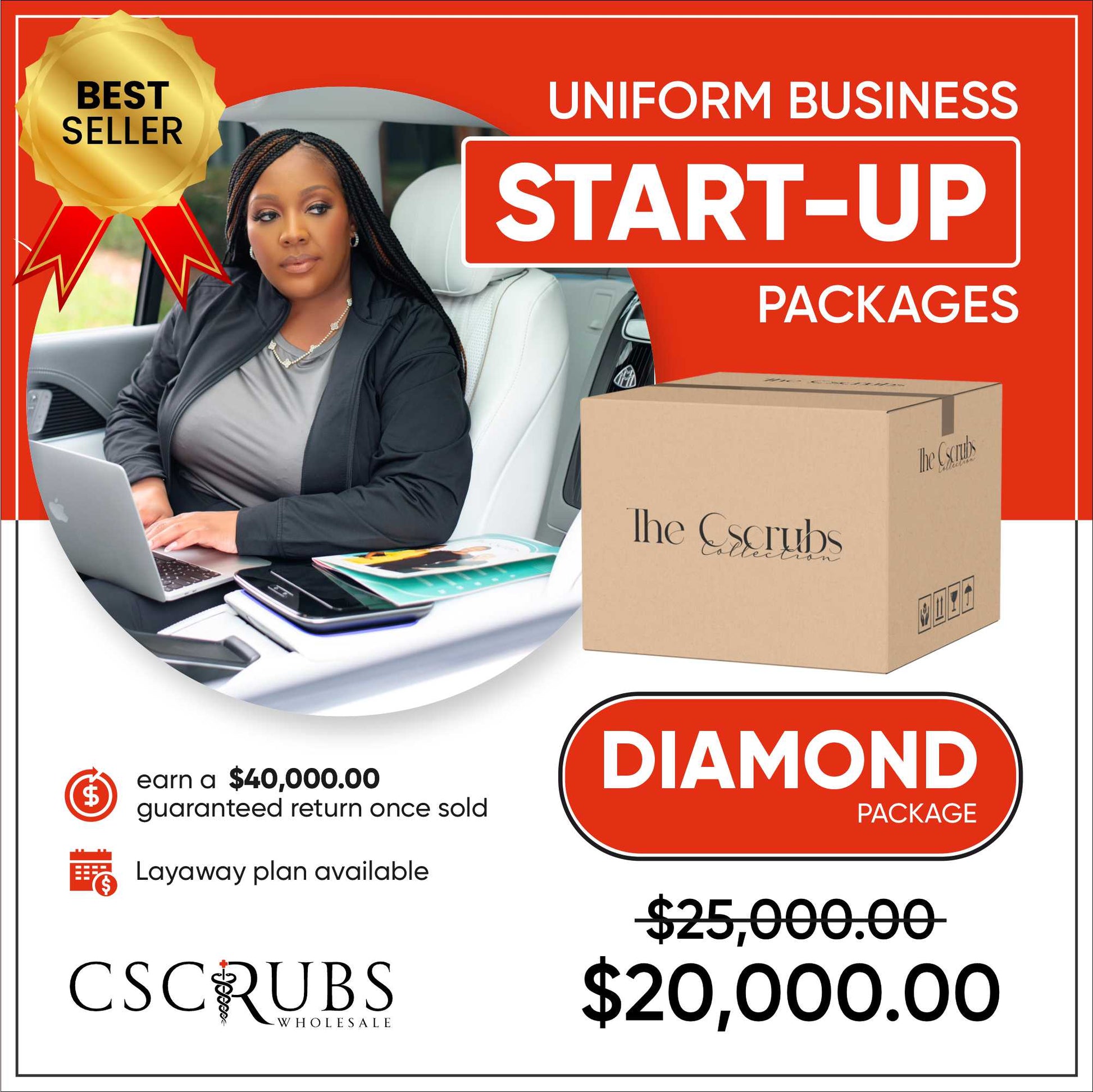 DIAMOND LEVEL PACKAGE $20,000.00