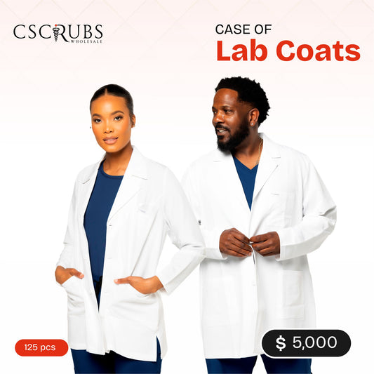 CASE OF LAB COATS | 125 PCS