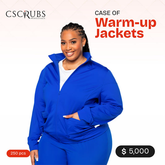 CASE OF WARM-UP JACKETS | 225 PCS